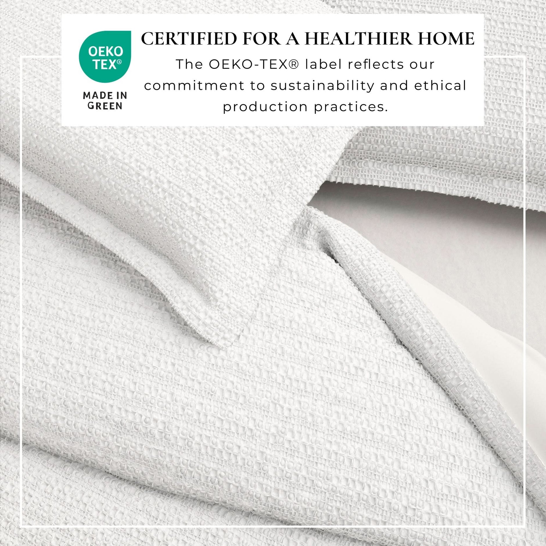 100% Cotton Waffle Weave Duvet Set - Mattea Collection - SwagglyLife Home & Fashion